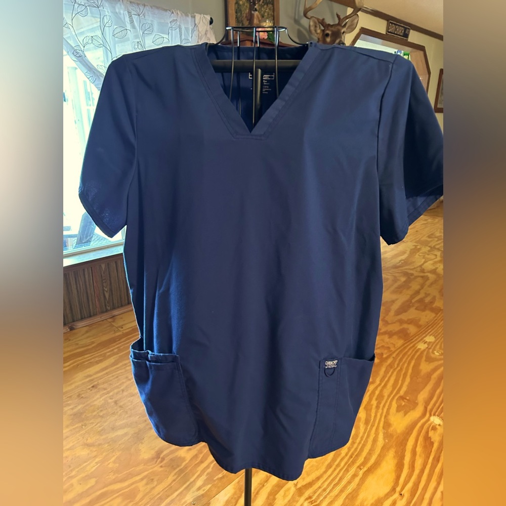 Cherokee Workwear Revolution Women's 3-Pocket STRETCH V-Neck Scrub Top